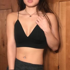 SHEIN V Neck Crop Cami Top